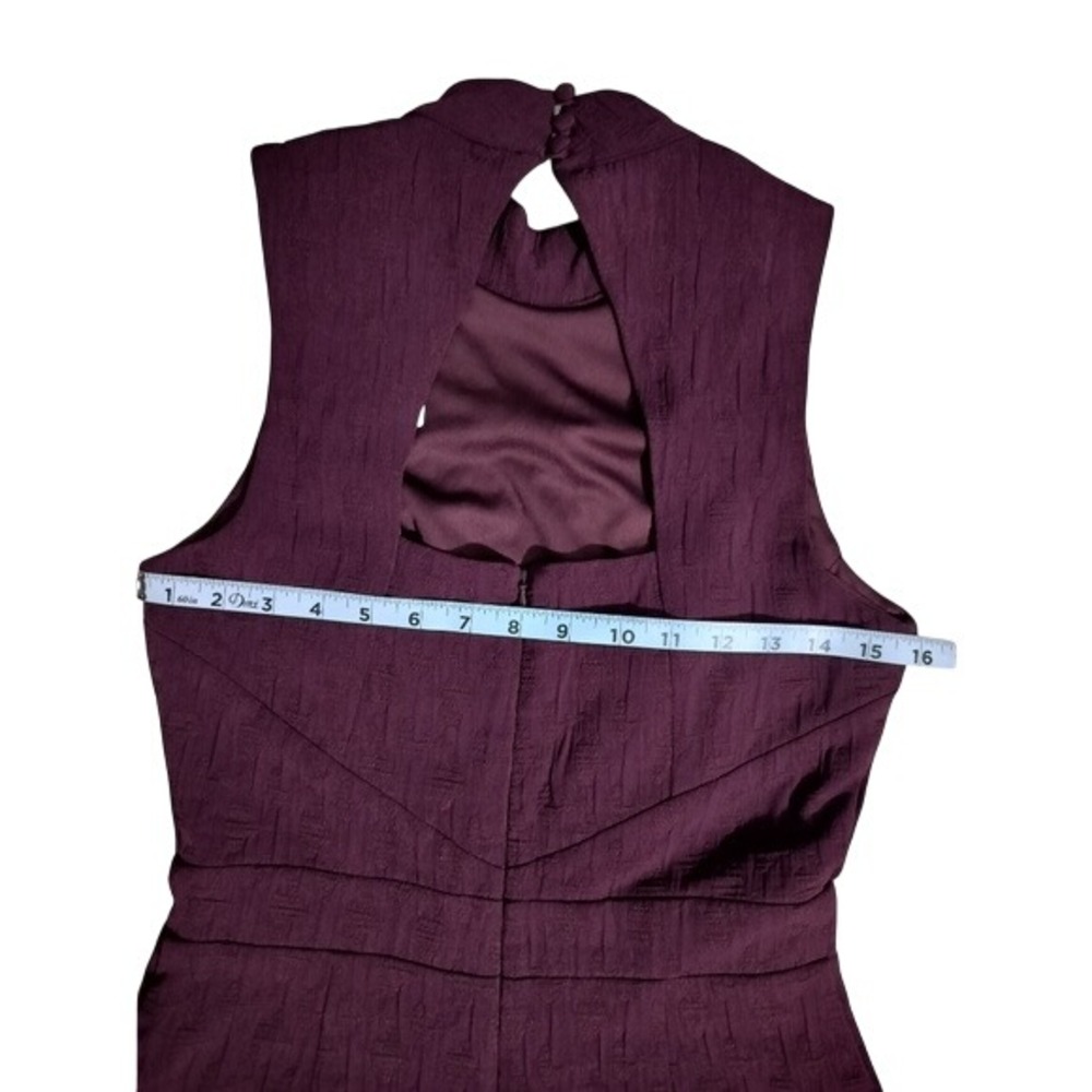 New Anthropologie Jumpsuit Eva Franco Textured Mock Neck Plu Size XS - Picture 13 of 17